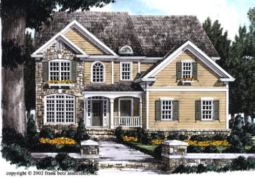 Eldridge House Plan Elevation