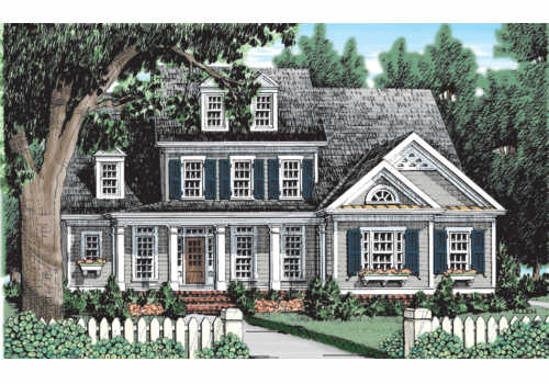 Bainbridge Court House Plan Elevation