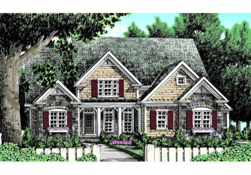 Catawba Ridge House Plan Elevation
