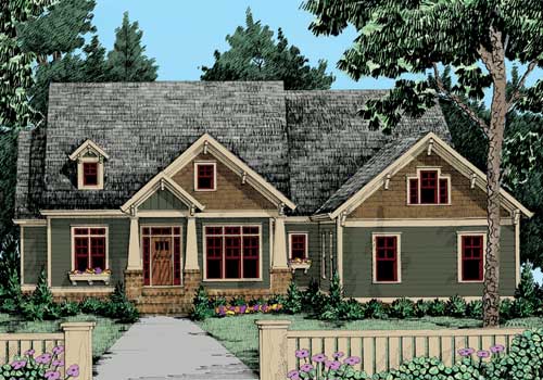Pepperdine House Plan Elevation