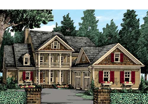 Crossville House Plan Elevation