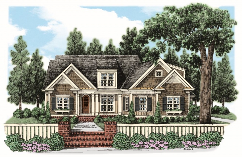 Springmill House Plan Elevation