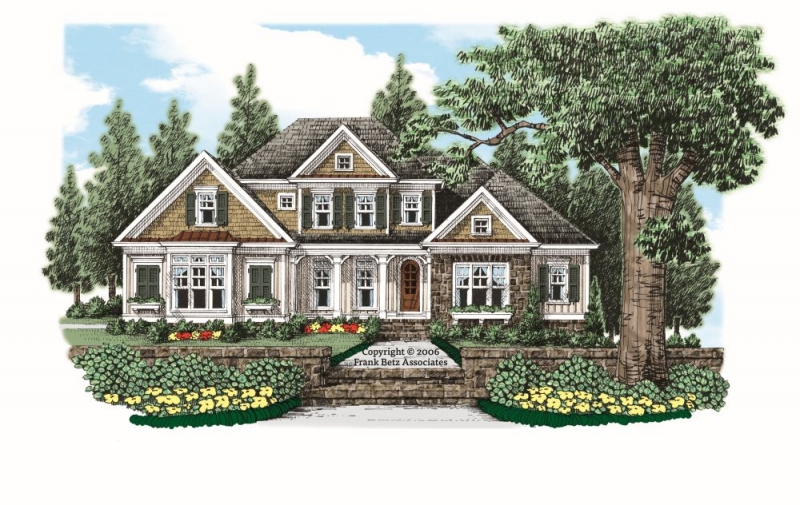 Downing Park House Plan Elevation