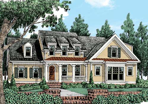 Devon Park House Plan Elevation