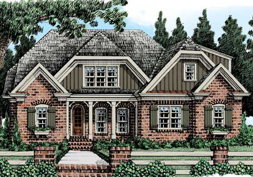 Huntington Ridge (b) House Plan