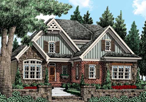 Asbury Park (b) House Plan