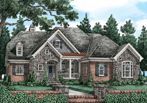 Ivy Jeane Cottage (c) House Plan