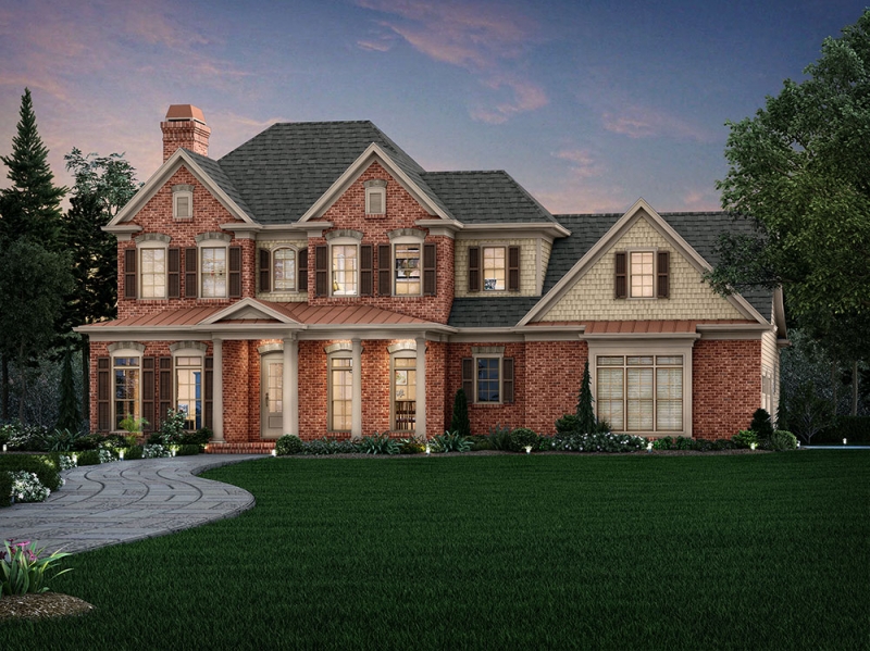 Templewood House Plan Elevation