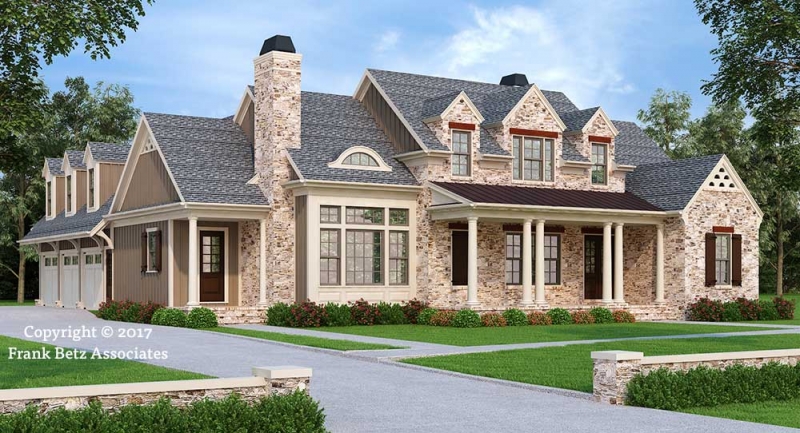 Tuxedo Park House Plan Elevation
