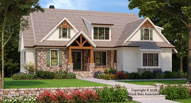 Embry Hills House Plan Elevation