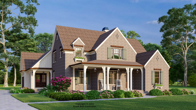Rutherford Place House Plan Elevation