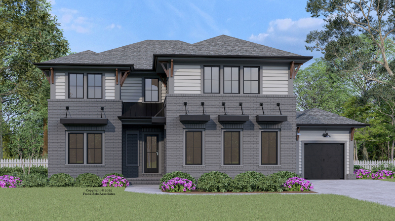 Roxburgh Place House Plan Elevation